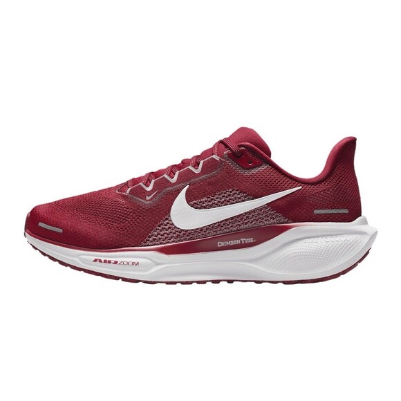Nike Air Zoom Pegasus 41 ‘Alabama Crimson Tide’ Mens Shoes FZ5103-600 Size 10 - Picture 1 of 7